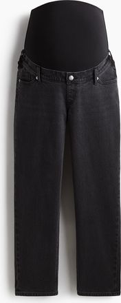 H&M MAMA Straight Ankle Jeans - Grau