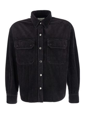 A Gold E Black Jeans Shirt In Denim Woman