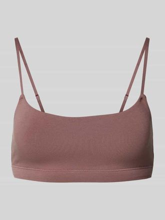 Organic Basics Bralette mit verstellbaren Trägern in Altrosa, Größe L