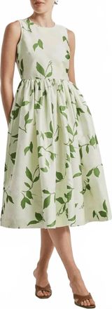 byTiMo Taffeta Midi Dress In Soft Pastel