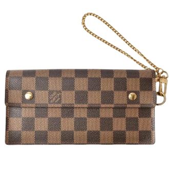 Louis Vuitton Pre-owned portafogli di tela - - Pre-owned - Donna - Marrone - ONE SIZE
