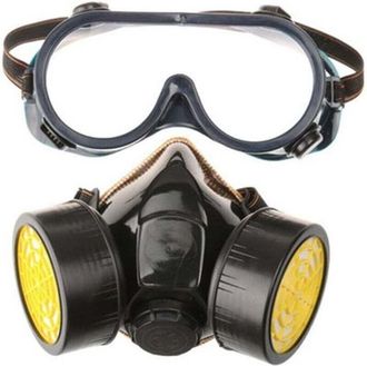 OEM M&aacute;scara Antig&aacute;s Profesional, Respirador De Carb&oacute;n Activado Para Pintura Con 2 Filtros Para Protecci&oacute;n Contra Polvo, Pesticidas, Formaldeh&iacute;do Y Laca De