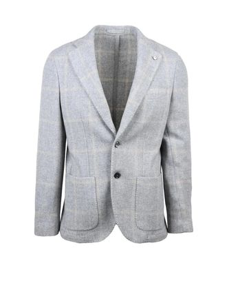L.B.M. 1911 Rounded Jacket with Button Closure and Unlined Interior