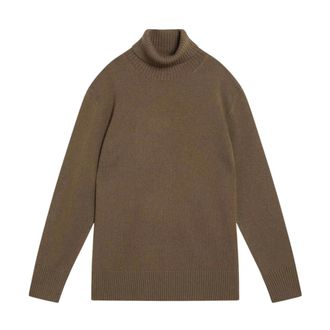 Toteme Turtlenecks, female, Brown, Size: M Toteme Sweaters