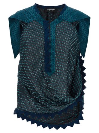 Kiko Kostadinov Modal Pattern Womens Shirt
