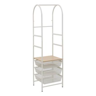 5five Simply Smart Perchero Rectangular Meshy De 51 X 173,5 Cm, Blanco - 5five