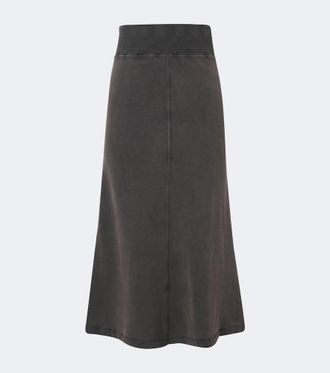 Isabel Marant Gonna midi Solkia in jersey di cotone