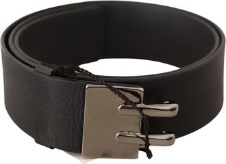 Costume National Leather Buckle Waist Womens Belt