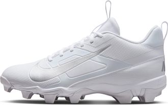 Nike Mens Alpha Menace 4 Shark Football Cleats in White | FN0028-101