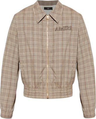 Amiri Geruite jas - Heren - Zomerjassen - Bruin - L - Jassen