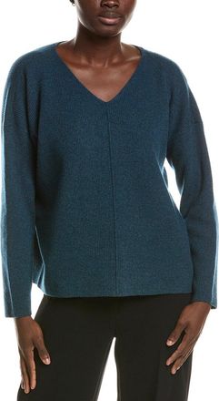 Eileen Fisher V-Neck 100% Cashmere Sweater