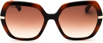 Max & Co. MO0063 Oversized Square Sunglasses - Brown