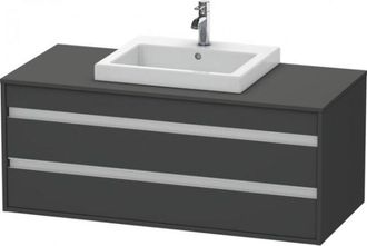 Duravit Ketho Neceser De Pared 6756, 2 Cajones, 1200mm, Para - Duravit