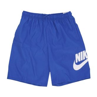 Nike Uomo, Pantaloncini, Blu, L, new