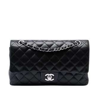 Chanel Pre-owned Double Flap Shoulder Bag - Dames - Pre-owned - Zwart - Maat: ONE Size Leer