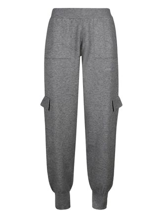 Hinnominate pocketed cuffed-ankles pants - women - Viscose - M - Grey