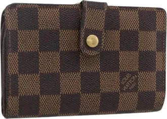 Louis Vuitton Pre-owned Wallets, female, Brown, Size: ONE SIZE Pre-owned Canvas Wallet
