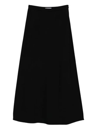 Max Mara A-line skirt - women - Polyamide/Elastane/Viscose - 40 - Black