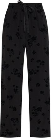 Zadig&Voltaire Poma loszittende broek - Dames - Straight fit broeken - Zwart - XS - Broeken