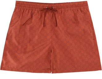 Gucci Swim Short - Heren - Strandmode - Rood - L - Badmode