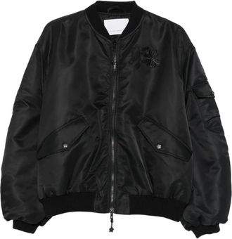 Cecilie Bahnsen Feilan Bomberjack - Dames - Bomber jackets - Zwart - 2XS - Jassen