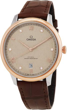 Omega De Ville Automatic Chronometer Diamond Mens Watch 434.23.40.20.59.001