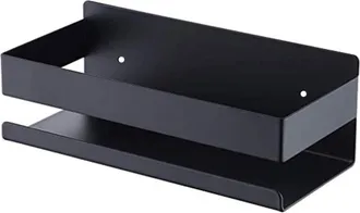 OEM Estanter&iacute;a De Pared Met&aacute;lica Para Ducha - Negra