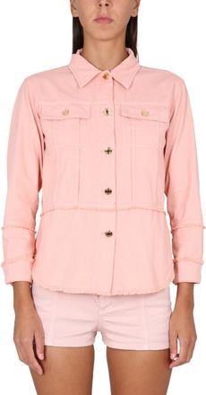 Tom Ford Cotton Denim Shirt - Pink