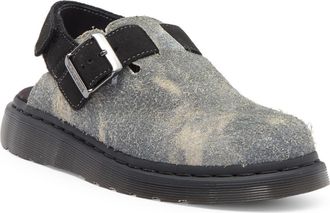 Dr. Martens Gender Inclusive Jorge II Slingback Clog in Grey And Black at Nordstrom Rack, Size 12Uk (14 Women / 13 Men )