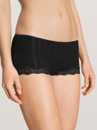 CALIDA Panty CALIDA Etude Toujours, Damen, Gr. XS (36/38), schwarz, Jacquard, Obermaterial: 95% Baumwolle, 5% Elasthan, unifarben, normal, Unterhosen Panty, 