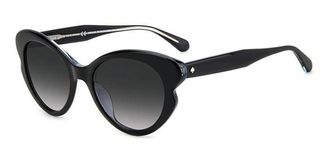 Kate Spade New York Elina/G/S Asian Fit 807/9O Womens Sunglasses Black Size 53