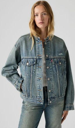Levi's 90s Trucker Jacket - Donna - XS - Lavaggio medio / Craft Of Love Trucker