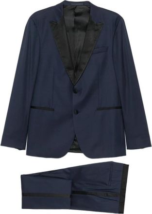 HUGO BOSS Heren, Pakken, Blauw, Maat: 2XL