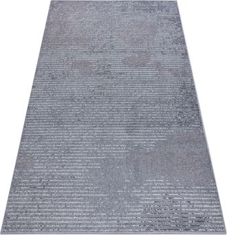 RugsX Alfombra Heos 78596 L&iacute;neas Plata/rosa Grey 120x170 Cm