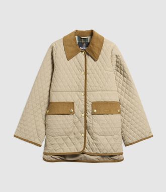 Barbour Veste Whickham Quilted Lt Trench Ancient