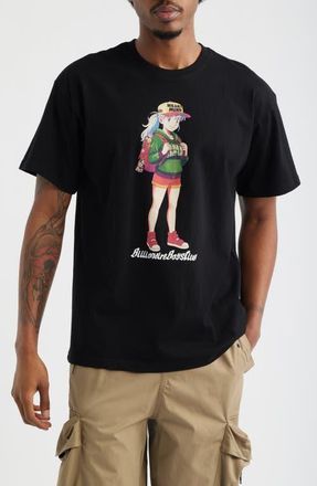 Billionaire Boys Club Explore Cotton Graphic T-Shirt in Black at Nordstrom, Size Xx-Large