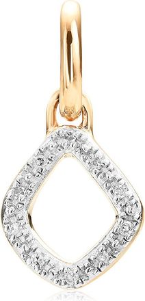 Monica Vinader Riva Mini Kite Diamond Pendant Charm in Yellow Gold at Nordstrom