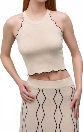 Astrid Azzura Top In Sand
