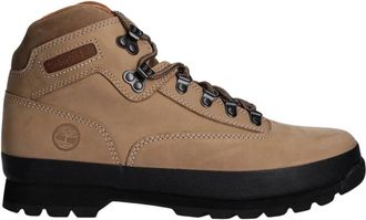 Timberland Euro Hiker Mid - Heren - Veterlaarzen - Bruin - 41 1/2 EU - Leer - Schoenen