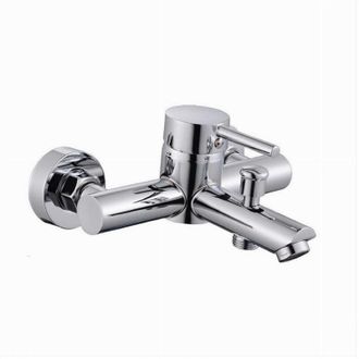 Trade Shop Trade Shop - Rubinetto Bagno Moderno Cromato Lucido Miscelatore Orientabile Per Vasca 87390