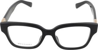 Bulgari Tubogas Optisch Montuur - Dames - Brillen - Zwart - 52 MM - Accessoires