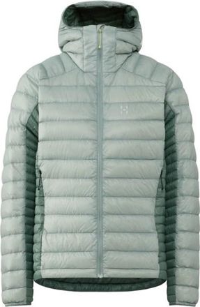 Hagl&ouml;fs L.I.M Down II Hood Daunenjacke f&uuml;r Damen | grau