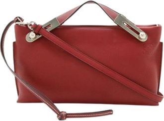 Loewe Borsa a spalla clutch Pre-owned - - Pre-owned - Donna - Rosso - ONE SIZE