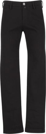 Jacob Cohen Slim-fit Broeken - Heren - Straight fit broeken - Zwart - W34 - Katoen - Broeken