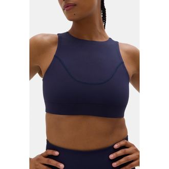 Halfdays Trail Sports Bra in Navy at Nordstrom, Size X-Small