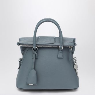 Maison Margiela 5 Ac Classique Mini Bag In Blue Grey