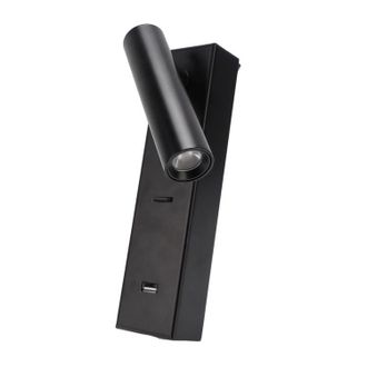 OEM Esta L&aacute;mpara De Lectura Led De Pared, Sencilla Y Elegante, Cuenta Con Interruptor Y Puerto Usb, Es Apta Para Dormitorios Y Admite Un Voltaje De 100 A 