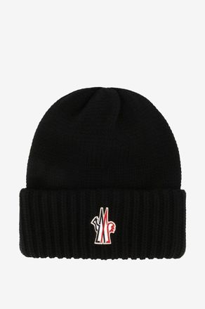 Moncler Doppellagige Wollmütze Après-Ski