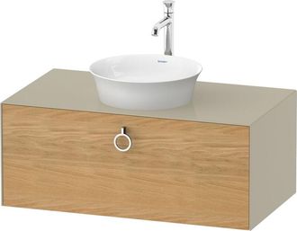 Duravit Duravit - Tulip Blanco, Mueble De Ba&ntilde;o Colgado En La Pared, Ancho