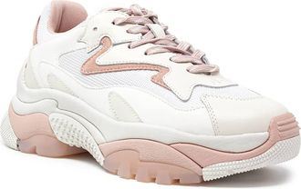 Ash Addict Fashion Leather Women Trainers (Pink, Numeric_6)